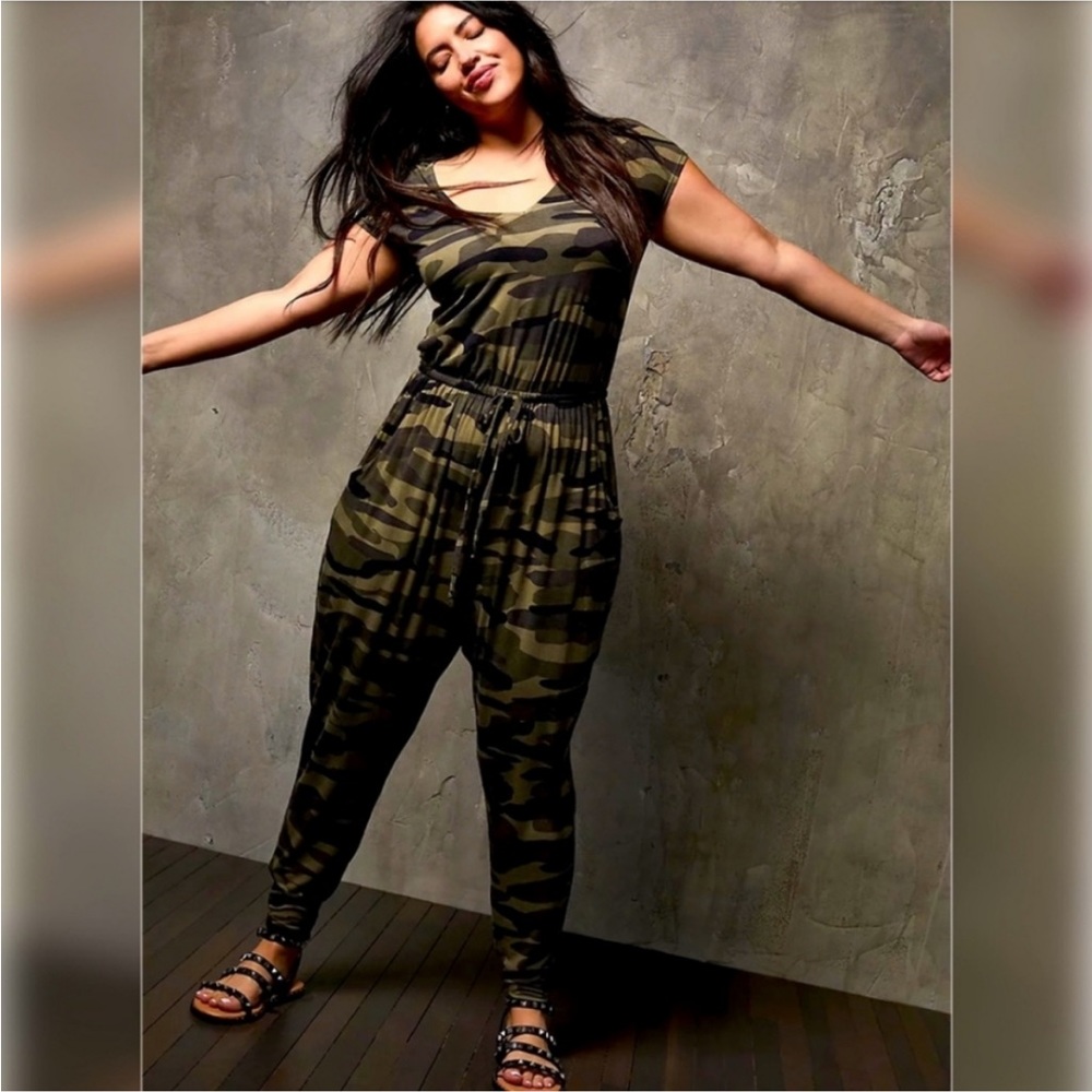 Torrid Camo Jumpsuit